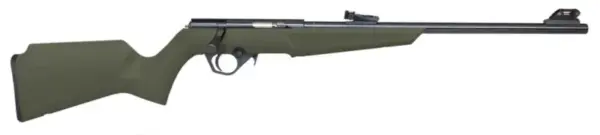 Rossi Compact Bolt Action Rimfire Rifle - Black / OD Green | .22 LR | 16.5" Barrel | 10rd | Polymer Stock